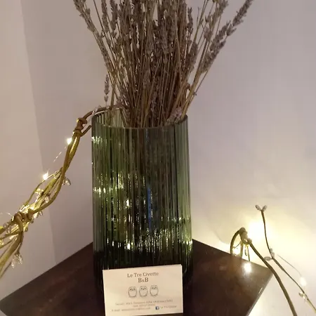 Alojamento de Acomodação e Pequeno-almoço Le Tre Civette 3*